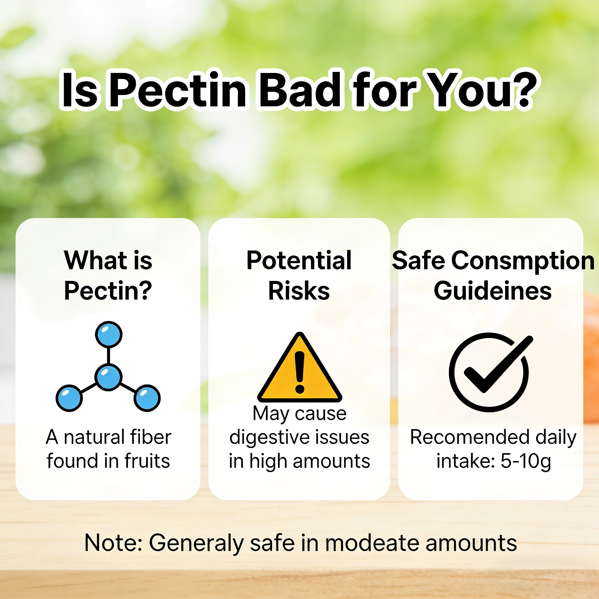 ทำไมเพกตินถึงไม่ดีสำหรับคุณ