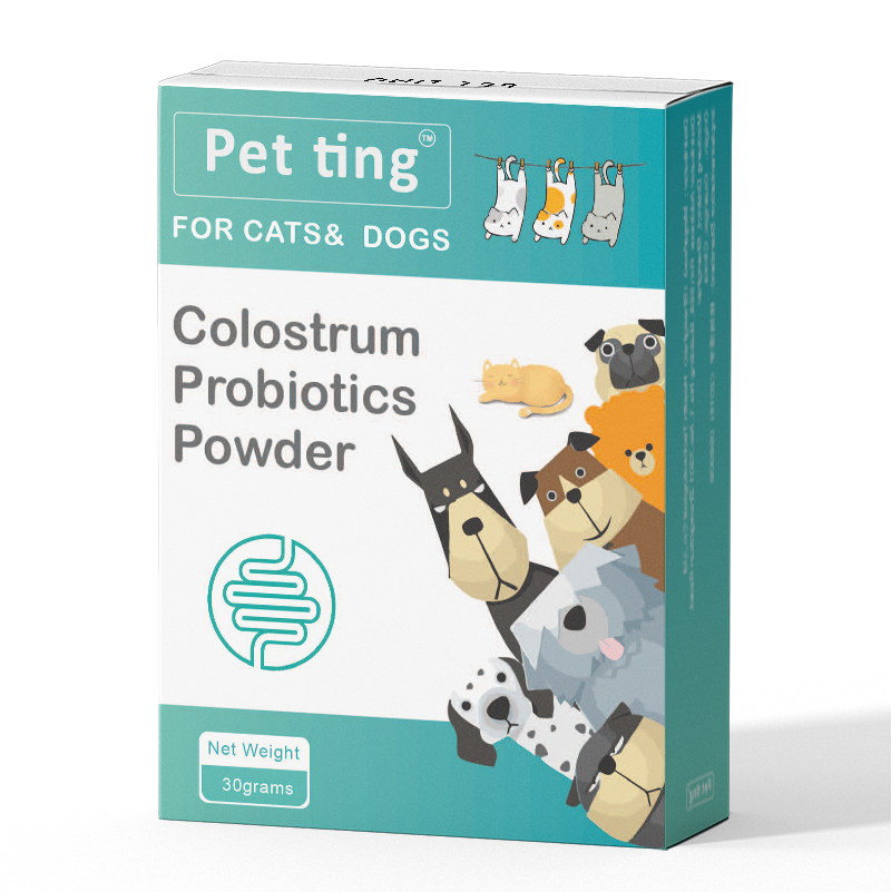 สารเติมแต่งอาหารสัตว์ Multistratic Probiotics ผงโปรไบโอติก Colostrum สำหรับสัตว์เลี้ยง