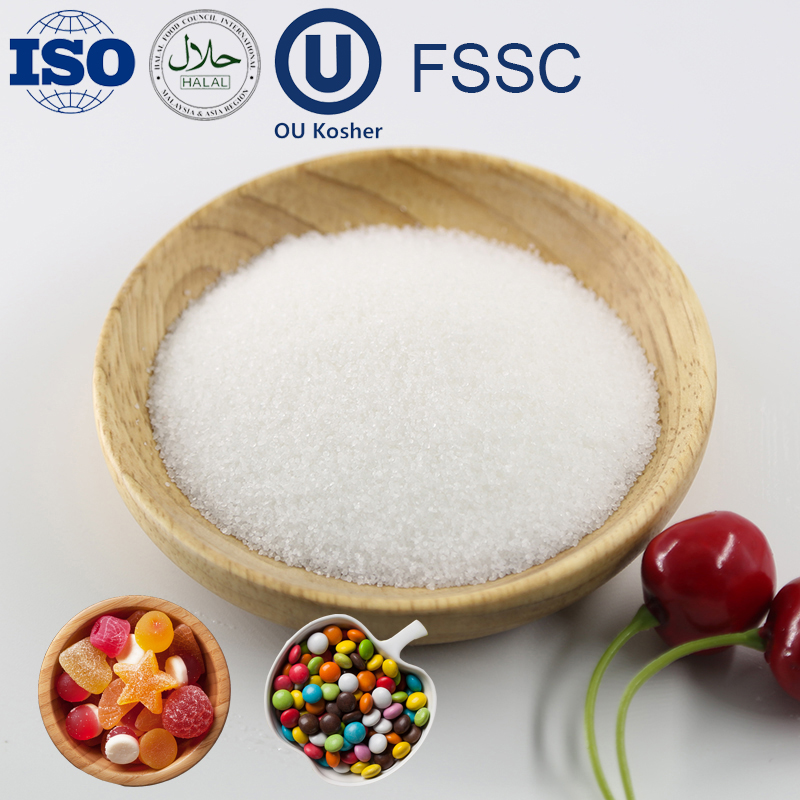 ความเสถียรสูงเคลือบความเป็นกรดเคลือบ Encapsulated Anhydroous กรดกรดผงสำหรับพาสต้าก๋วยเตี๋ยว